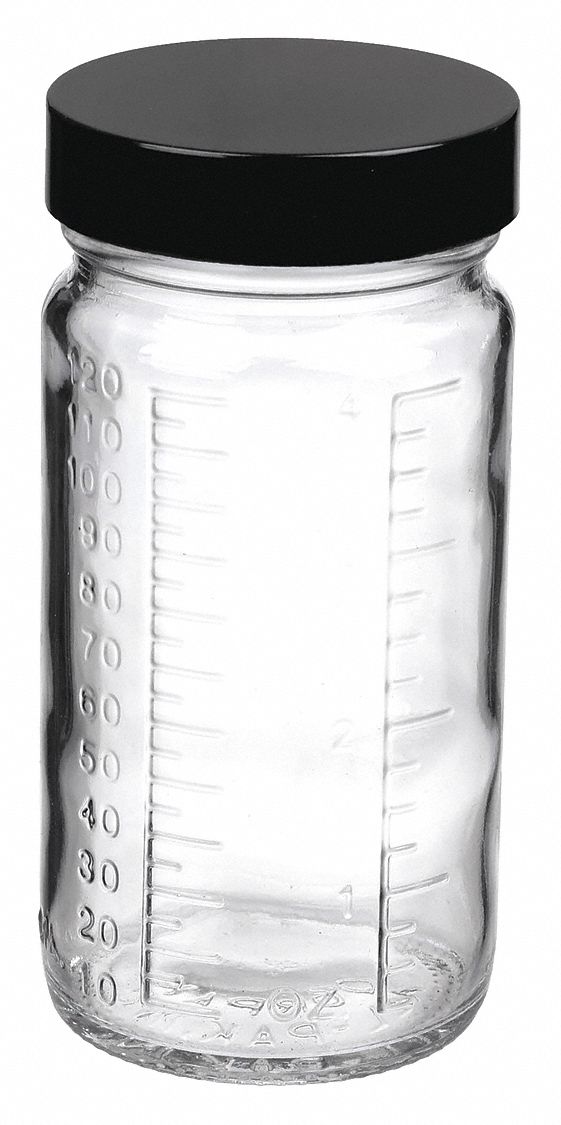 Safety Coated Glass Standard Wide Mouth Bottles - Qorpak