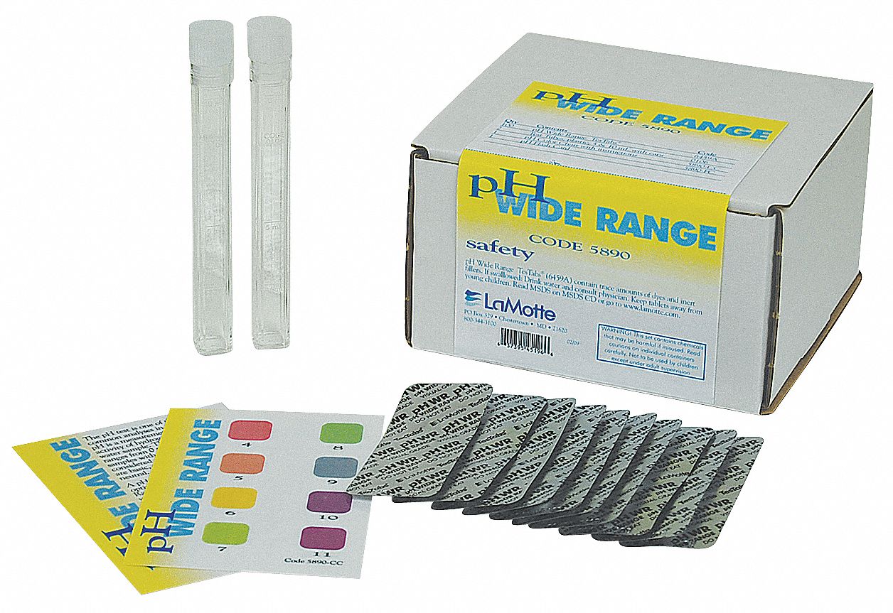 LAMOTTE Water Test Education Kit, 4, 5, 6, 7, 8, 9, 10, 11 pH Range
