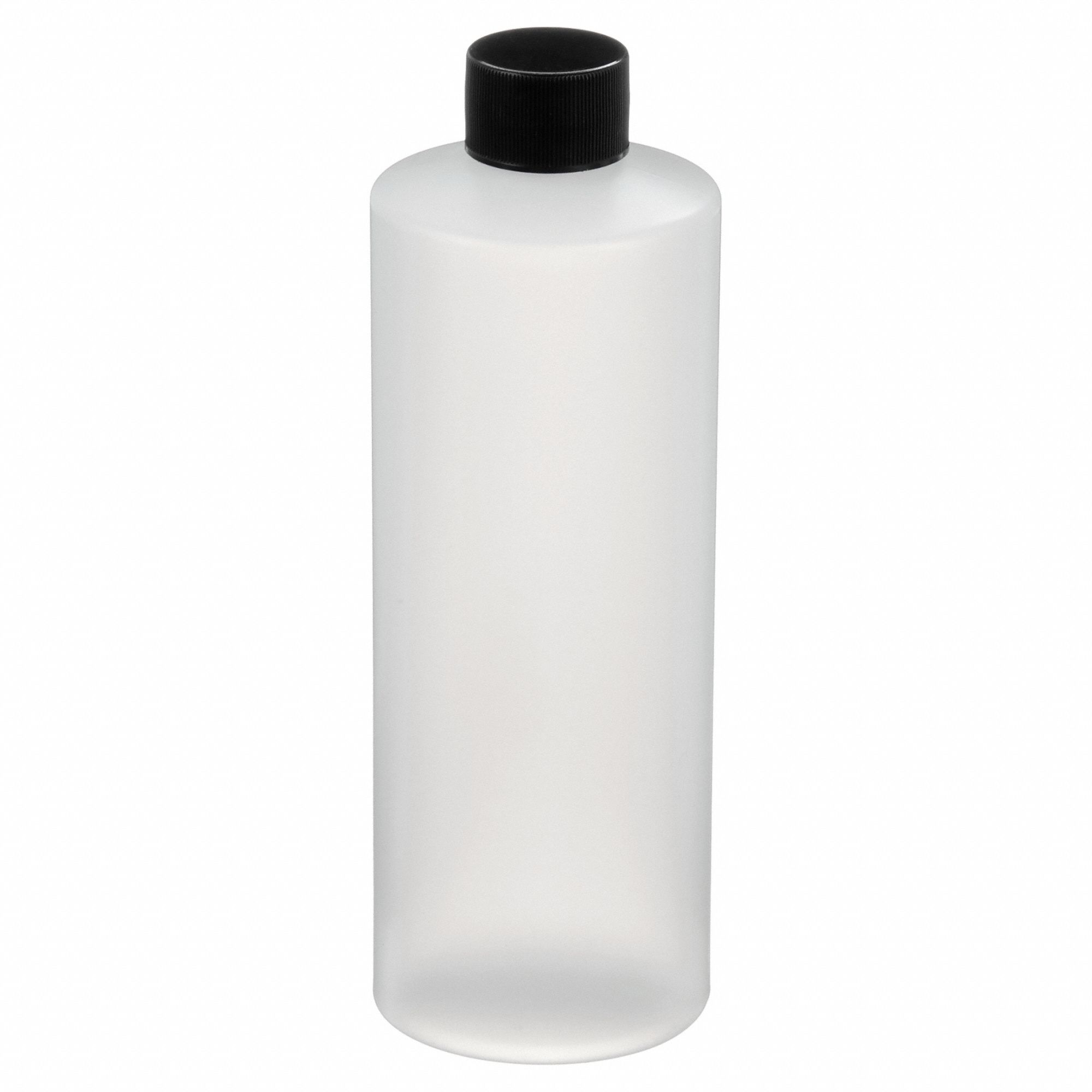 Bottle, 200 mm H, White, 63 mm Dia, PK12