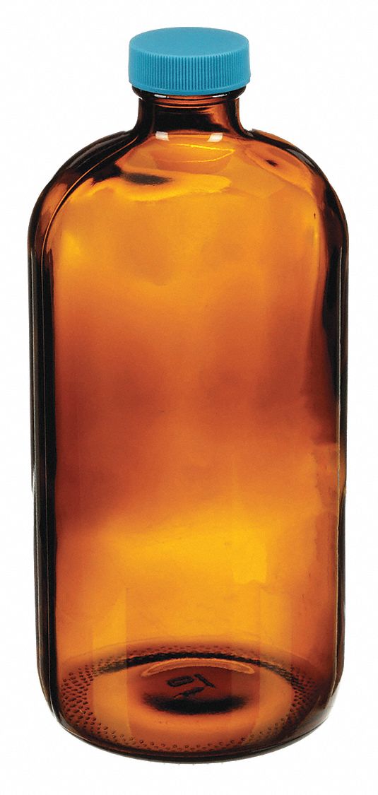 PRECLEANED BOTTLE,500ML,GLS,NARROW,PK12