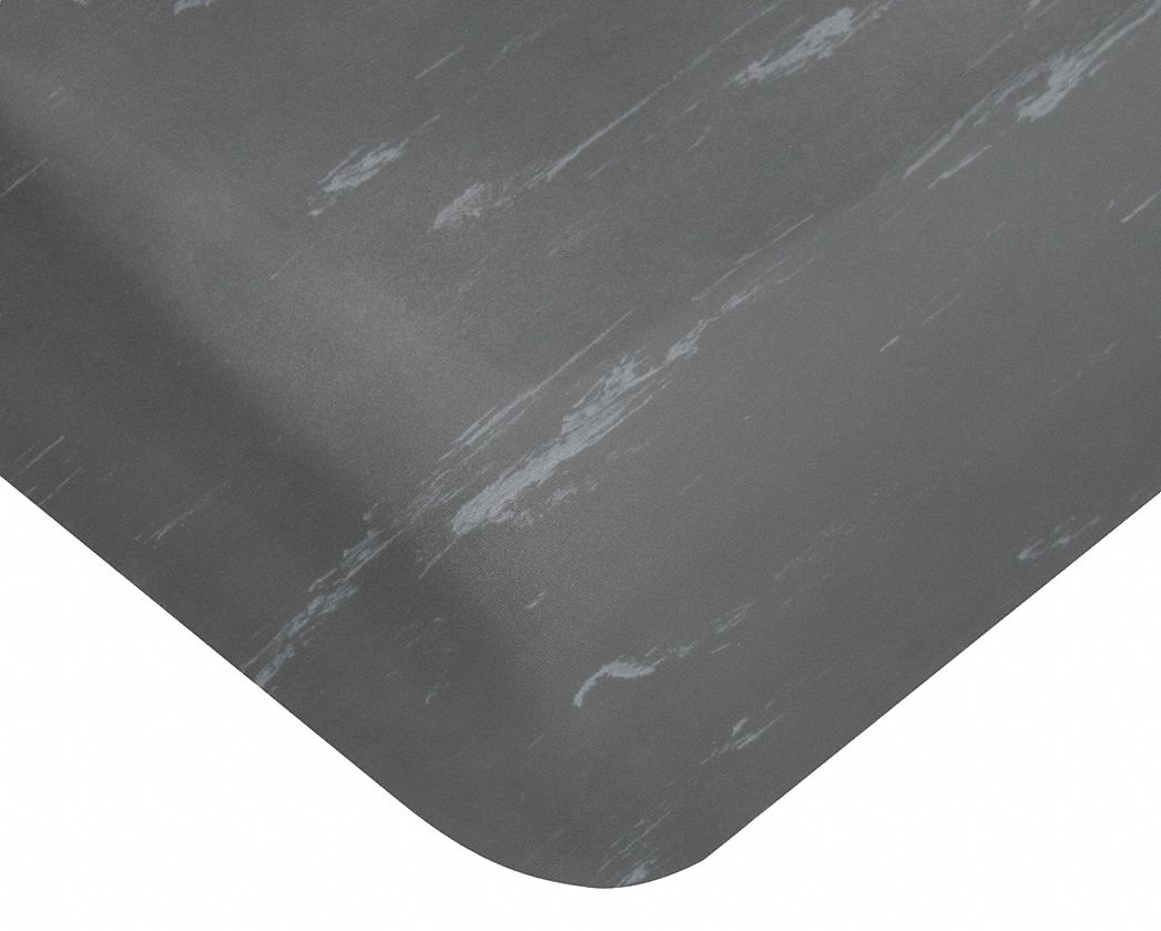 TILE-TOP AM MAT, 2 X 60 FT, ½ IN THICK, GREY, ANTIMICROBIAL, RECTANGLE