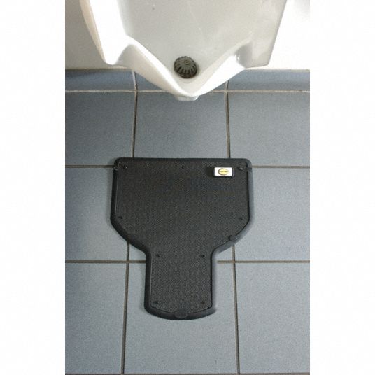 Urinal Floor Mat Kit, 20 in Length, 17 in Width Grainger