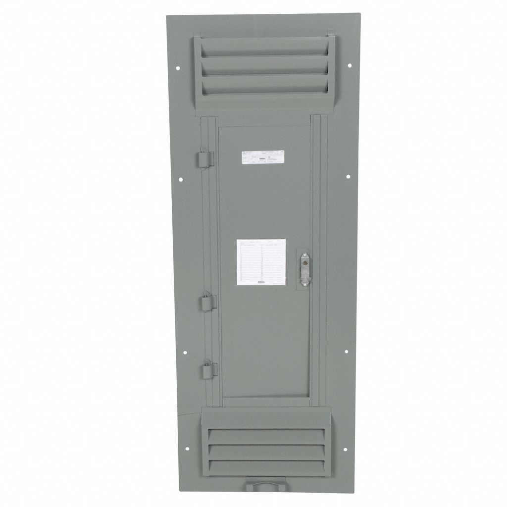 SQUARE D Panelboard Cover 56 in Lg, 1D700, 1, Door, Vented, 42 Spaces 3TX91NC56VF Grainger