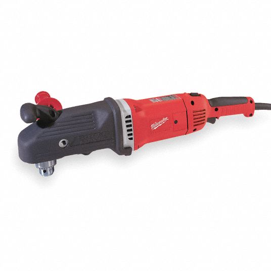 Right Angle Drill Kit, 1/2 Chuck Size (In.), 400/600/900 Drill Speed (RPM)  - Grainger