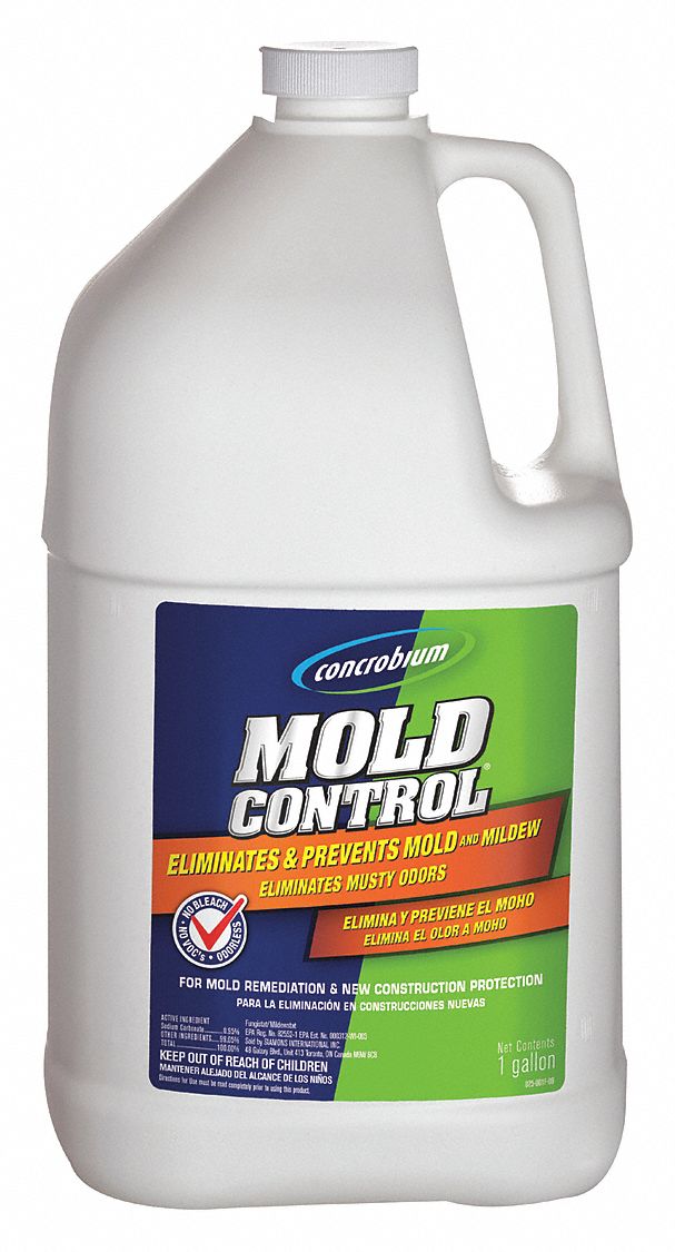 Mold Control: Jug, 1 gal Container Size, Ready to Use, Liquid, Ready to Use