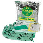 SPILL KIT, 7 GALLON ABSORBED PER KIT, PAIR OF GOGGLES/PAIR OF NITRILE GLOVES
