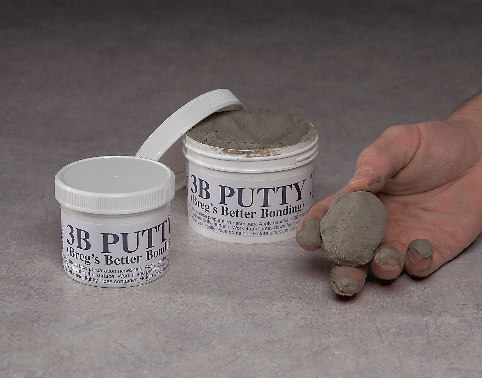 Drum Putty: Metal, Fuels/Chemicals and other Fluids, Tub, 1 lb Container Size