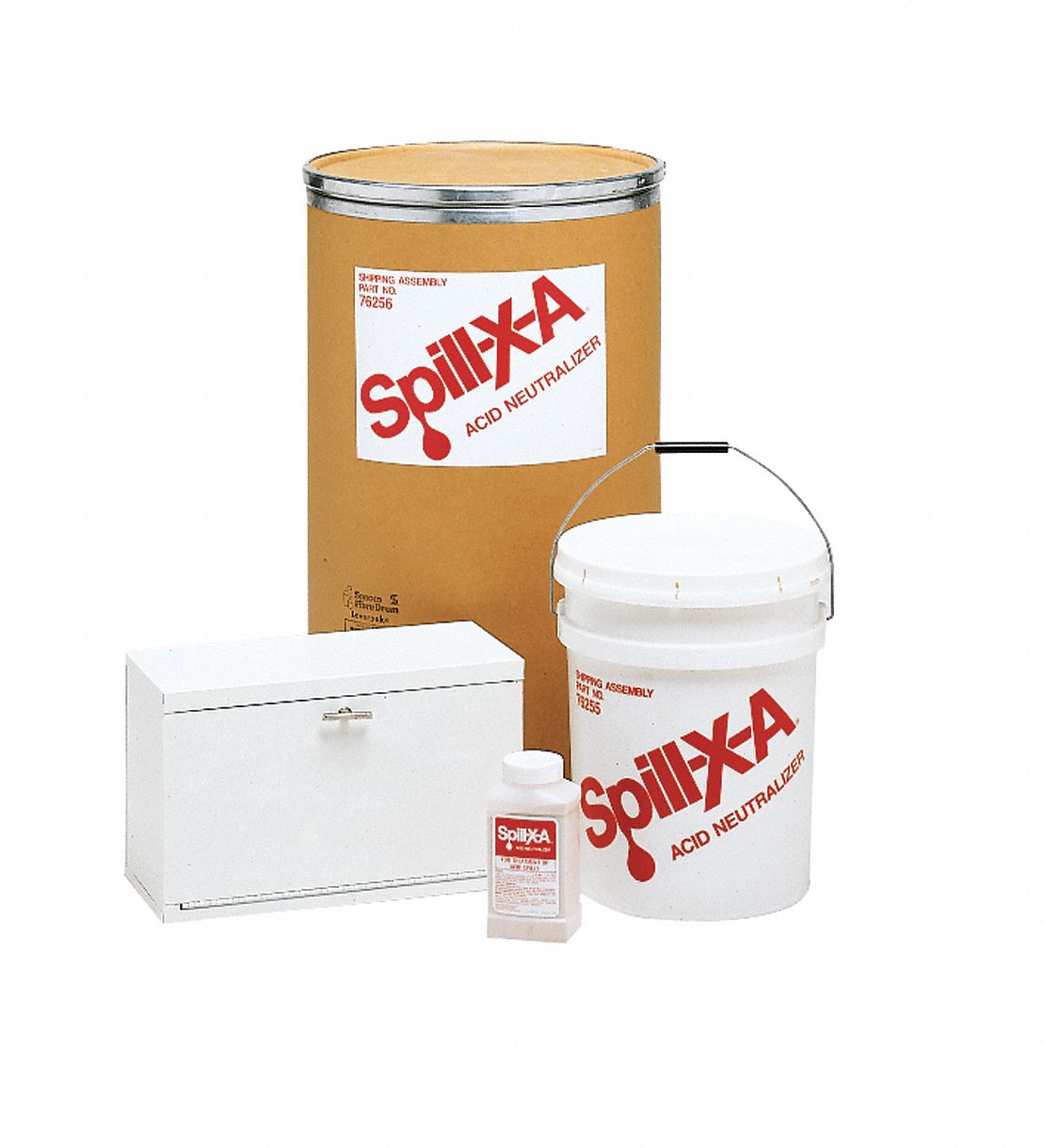 Solidifying Acid Neutralizer Refill: 1 gal Volume Absorbed per Pkg., 13 lb Wt, Bag, 6 PK