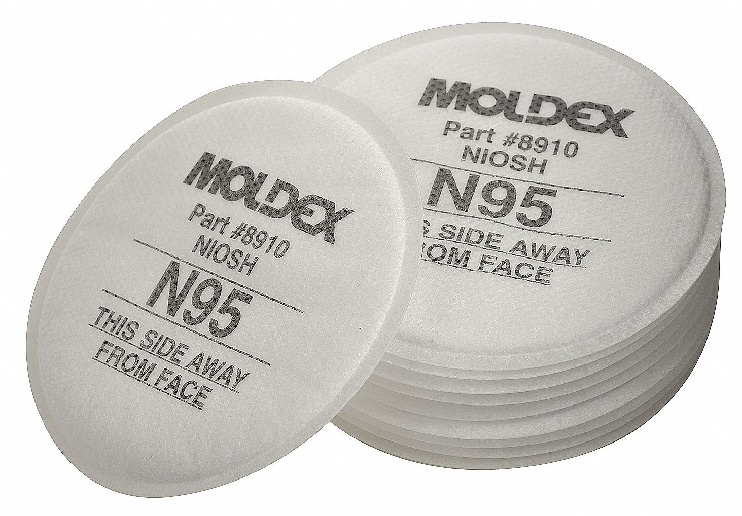 Susurro atributo derrochador MOLDEX Filtro para Series Moldex 7000, 7800, 8000 y 9000 N95 Blanco -  Cartuchos y Filtros - 3TYW5 | 8910 - Grainger México