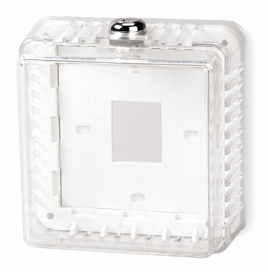 Grainger 2E379A Universal Thermostat Clear Plastic Guard for sale online