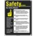 Safety. . . Our Safety Mission Posters