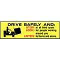 Industrial Vehicle Traffic Control Safety Banners image