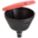 DRUM FUNNEL WITH LID,13 3/8,WITH SPOUT