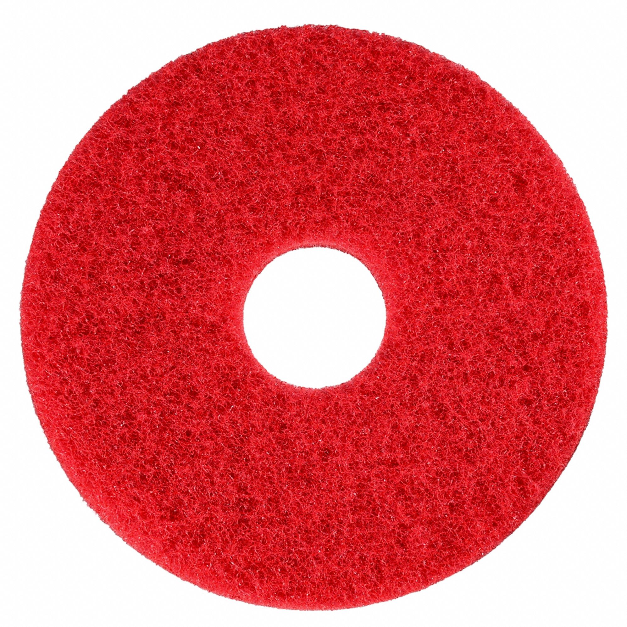 3M, Cleaning/Buffing, Red, Buffing and Cleaning Pad 3U0895100 Grainger