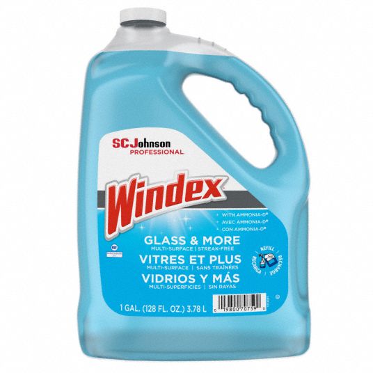 SC Johnson Professional® 696503 1 Gallon / 128 oz. Windex® Window Cleaner