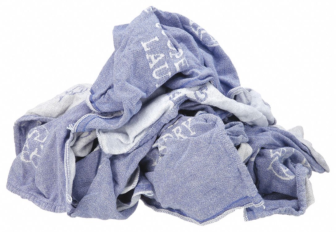 Huck Towel, Reclaimed, Cloth Rag - 3U587|G315025PC - Grainger