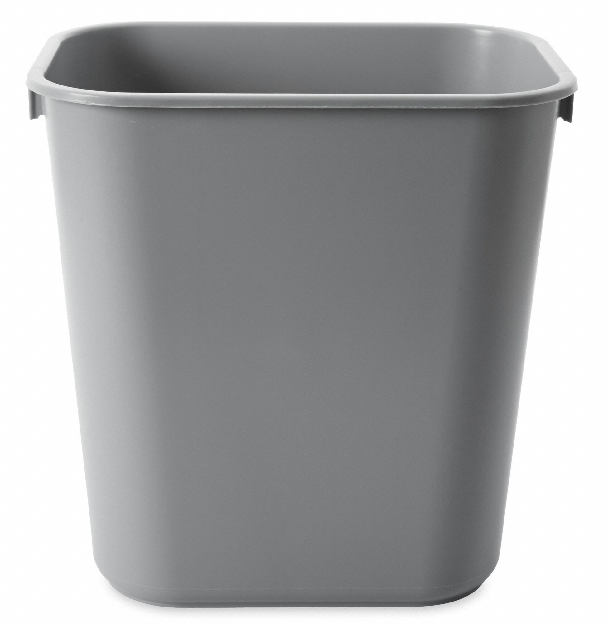RUBBERMAID COMMERCIAL PRODUCTS 3 gal Rectangular Wastebasket, Plastic