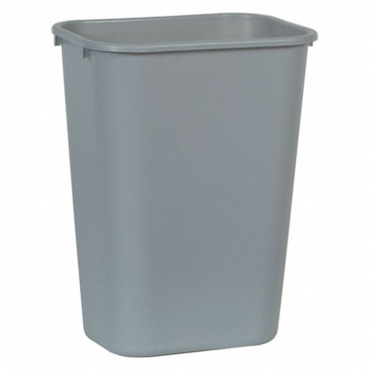 Rubbermaid® Office Trash Can - 7 Gallon, Gray