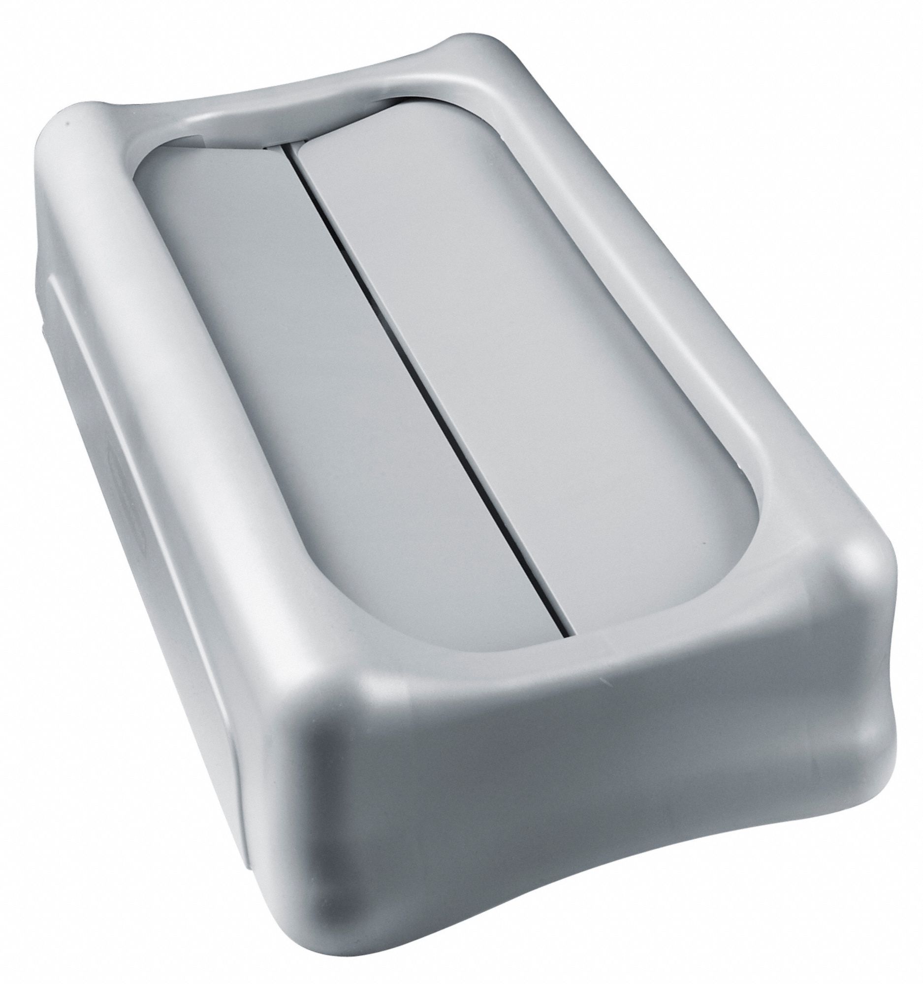 F8416 Trash Can Top Gry Plastic