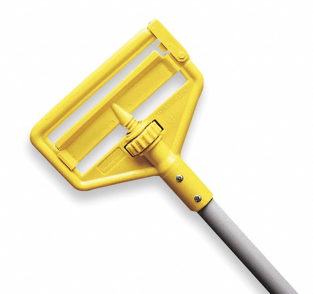 HANDLE MOP 54 IN YELLOW