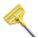 WET MOP HANDLE,SIDE GATE,54