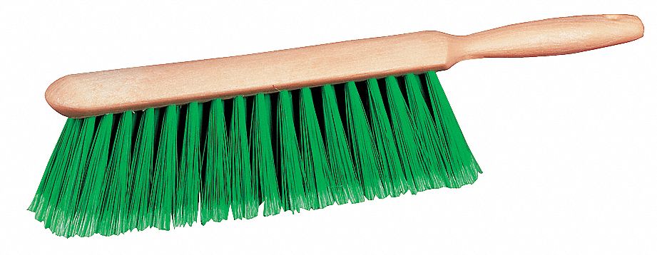 TOUGH GUY Green Bench/Counter Brush   Dusting Brushes   3U788|3U788