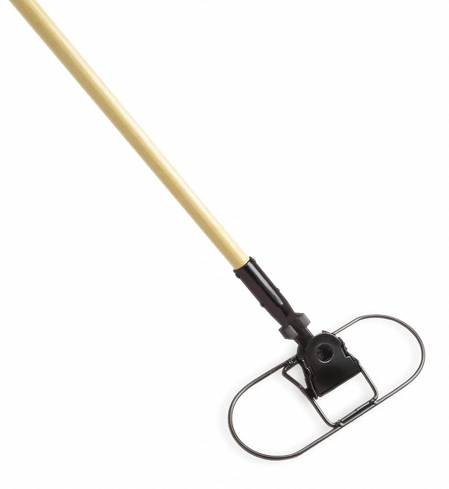 ABCO Dust Mop Frame, Slide On, 18"W 3U888BH 24518 Grainger