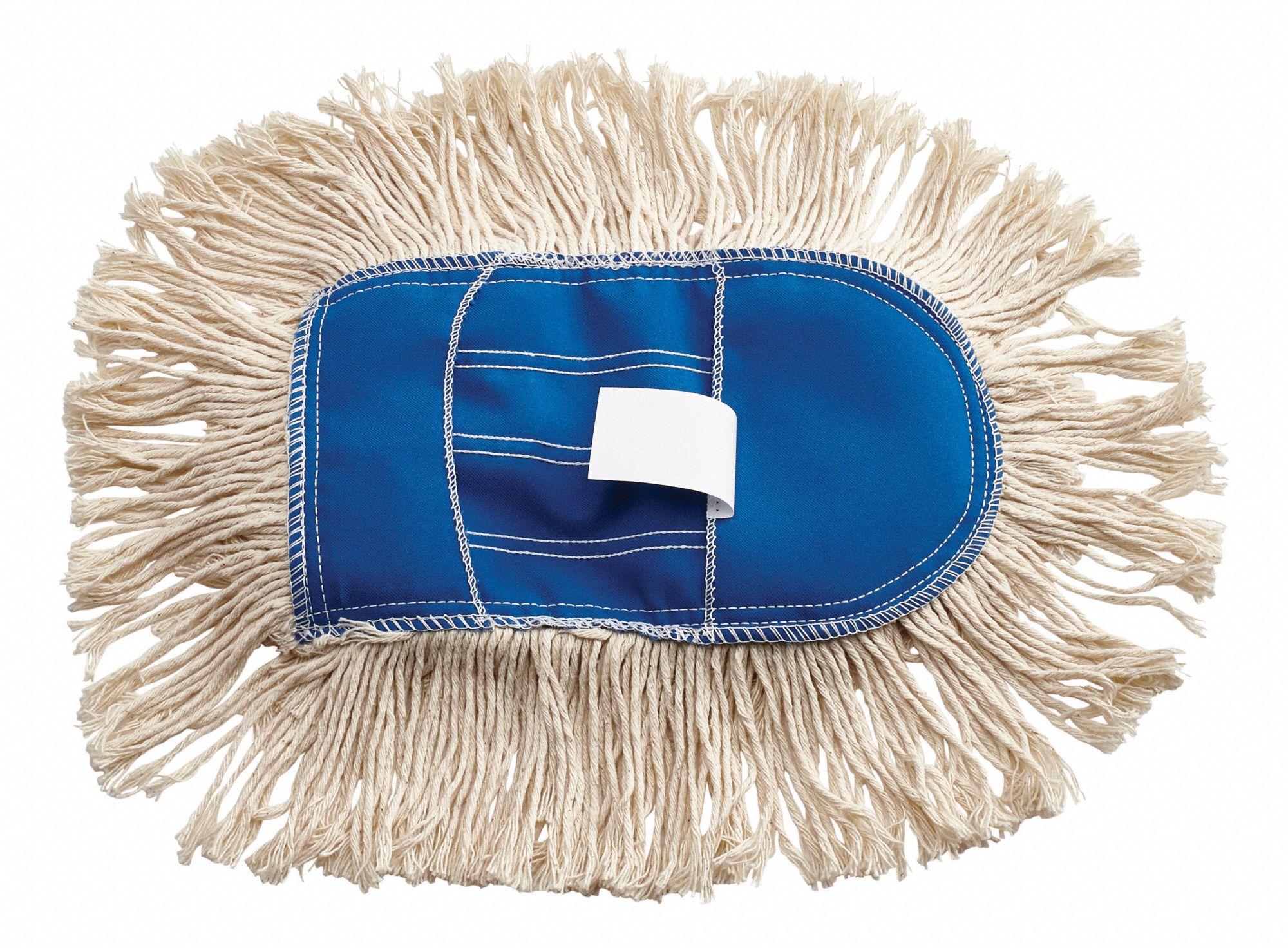 RUBBERMAID COMMERCIAL PRODUCTS Cotton Wedge Dust Mop, Length 12 in