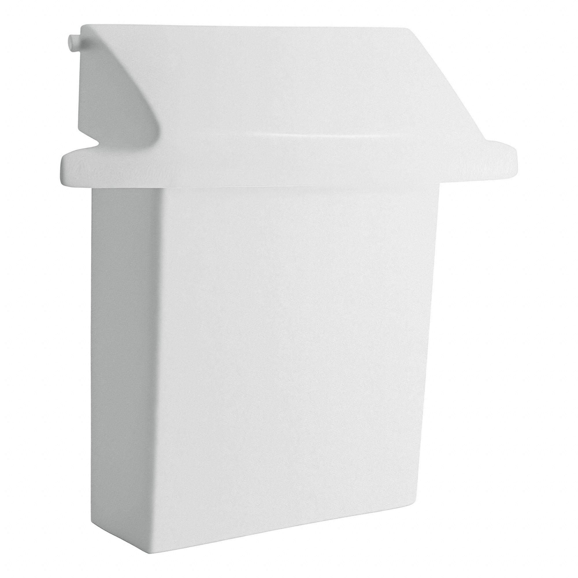 Sanitary Napkin Receptacle: Wall-Mounted, Plastic, Std Receptacles