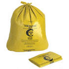 CHEMO WASTE BAG,YELLOW,34 IN. L,PK