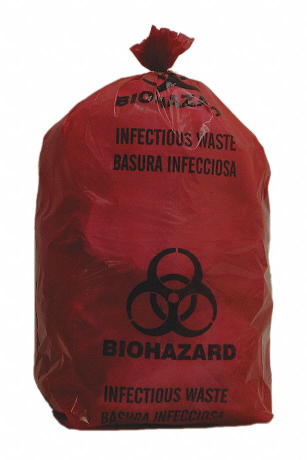 Biohazard Bags Red PK200