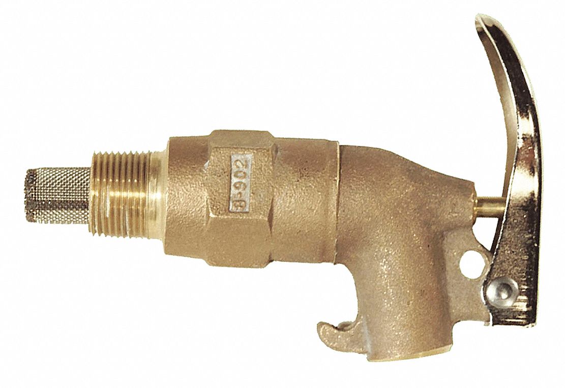 Adjstbl Sfty Faucet Brass Brown NPS/NPT