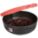 DRUM FUNNEL WITH LID, BLACK, 11½ IN H, CHEMICAL RESISTANT, FOR USE WITH 30 GAL AND 50 GAL STEEL DRUMS AND PAILS