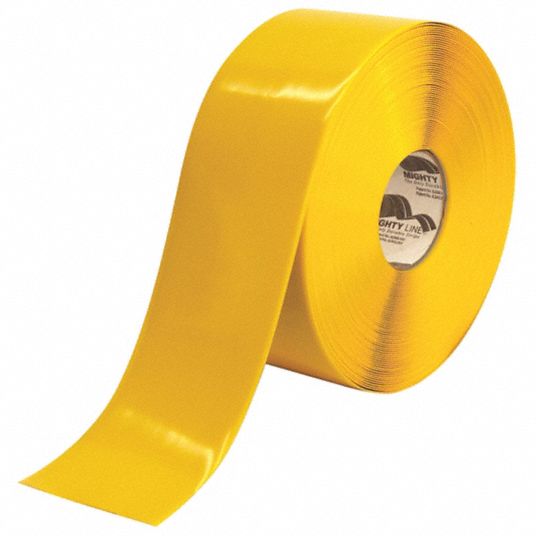 Non-Adhesive Yellow Vinyl Tape - Custom Fabricating & Supplies