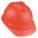 SLOTTED CAP, CSA, TYPE 1, CLASS E, PE, 4-PT FAS-TRAC III RATCHET, FRONT BRIM, HI-VIS ORANGE