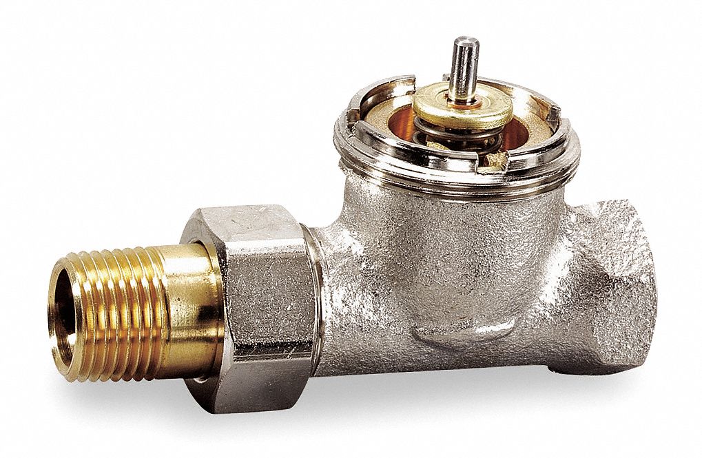 THERMOSTATIC RADIATOR VALVE,SIZE 3/4 IN.