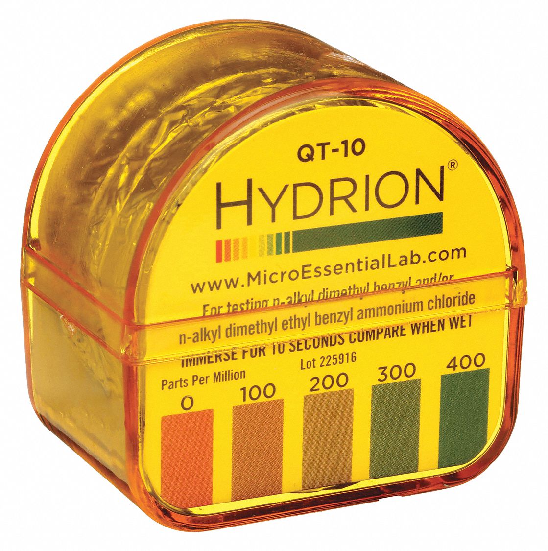 hydrion-0-to-400-ppm-quaternary-ammonium-quaternary-ammonium-test