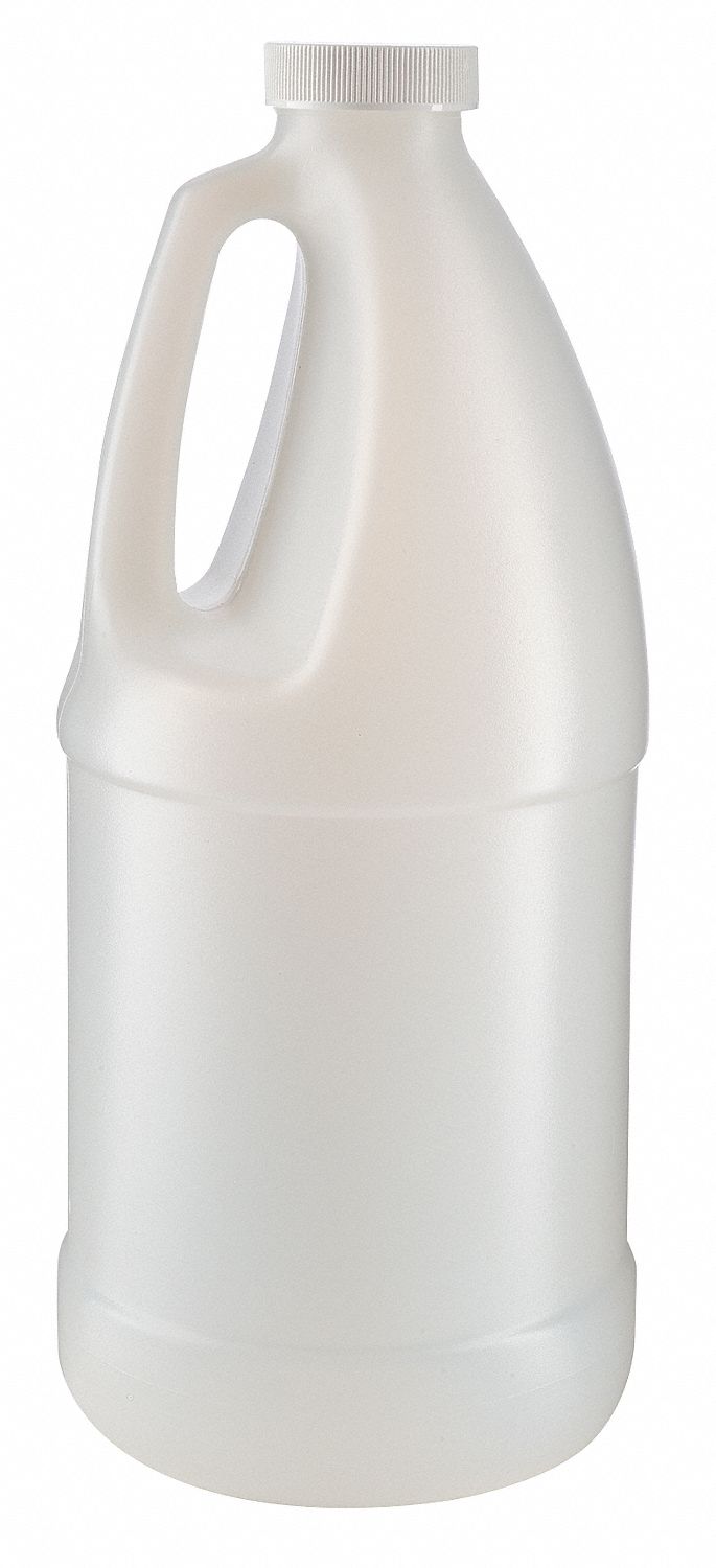 JUG,0.5 GALLON,CLOSURE SIZE 38MM,PK