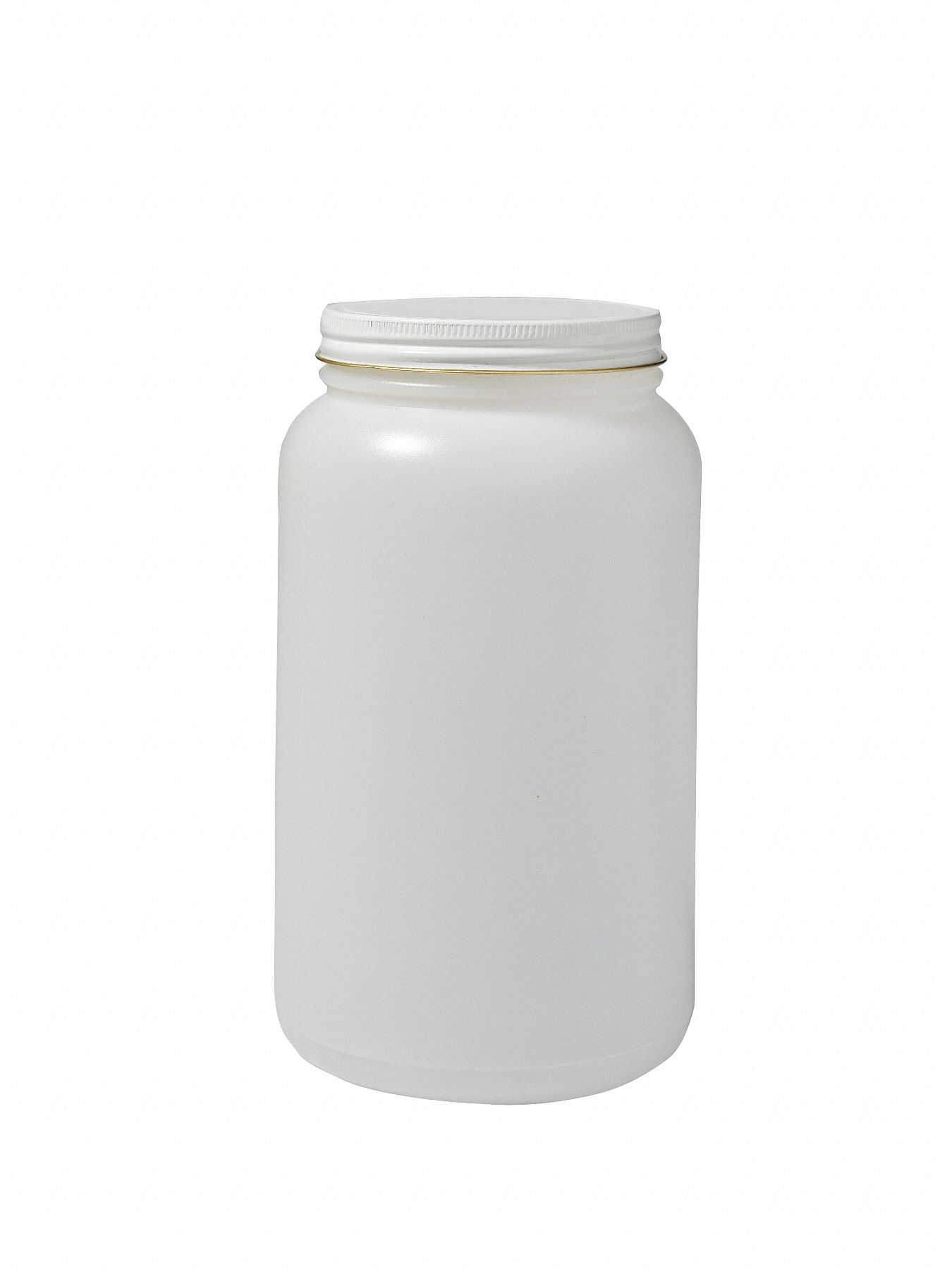128 oz. Jar, Wide Mouth, High Density Polyethylene, PK 24