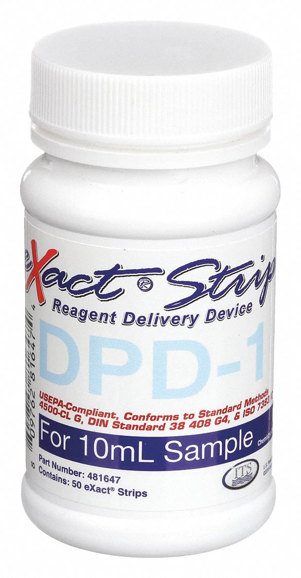 INDUSTRIAL TEST SYSTEMS, 0 to 6 ppm DPD-1 Reagent, DPD-1 Reagent, Test ...