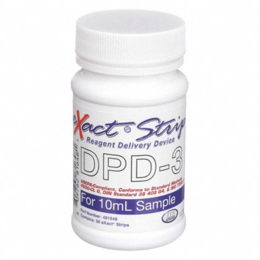INDUSTRIAL TEST SYSTEMS, 0 to 6 ppm DPD-3 Reagent, DPD-3 Reagent, Test ...