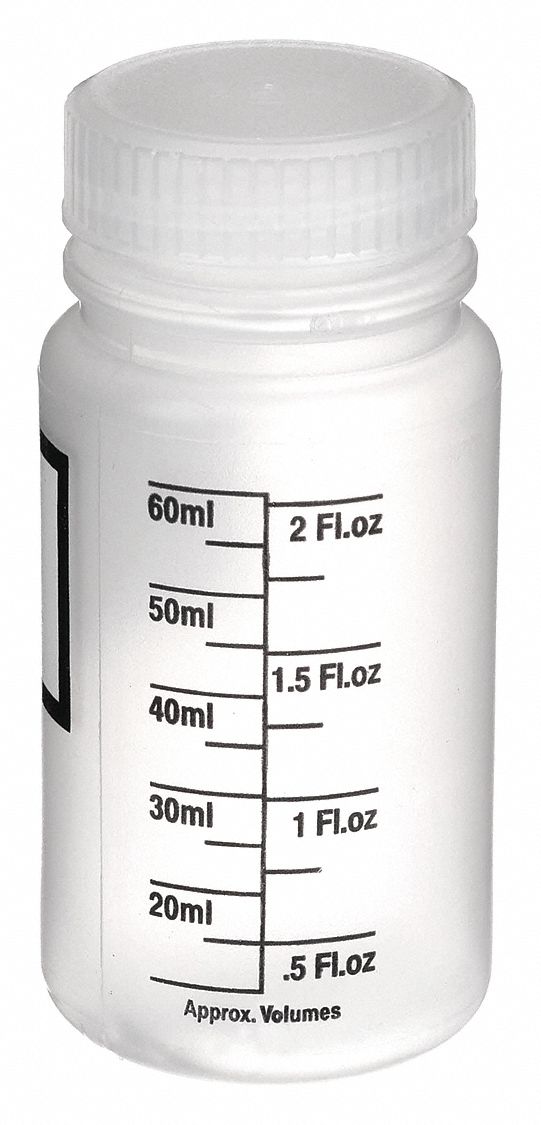 Bottle, 82 mm H, Clear, 40 mm Dia, PK12