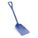 SHOVEL PLASTIC 11X14IN, 38IN L BLUE