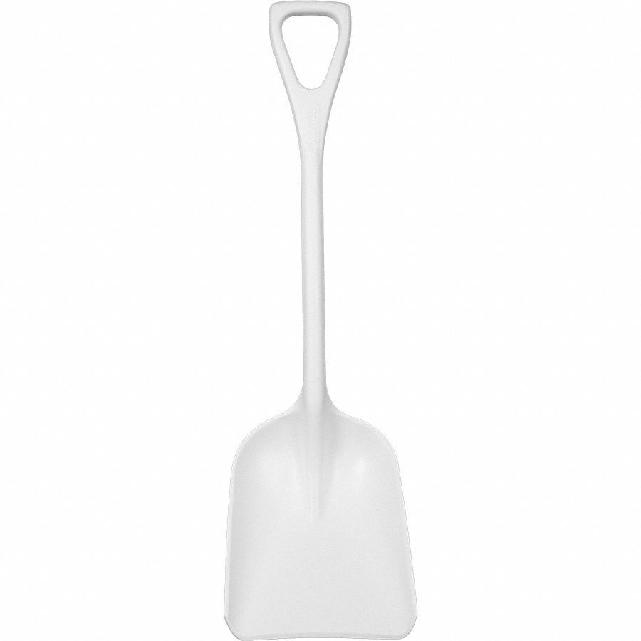 REMCO, White, 14 in Blade Lg, Hygienic Shovel - 3UE26|69815 - Grainger