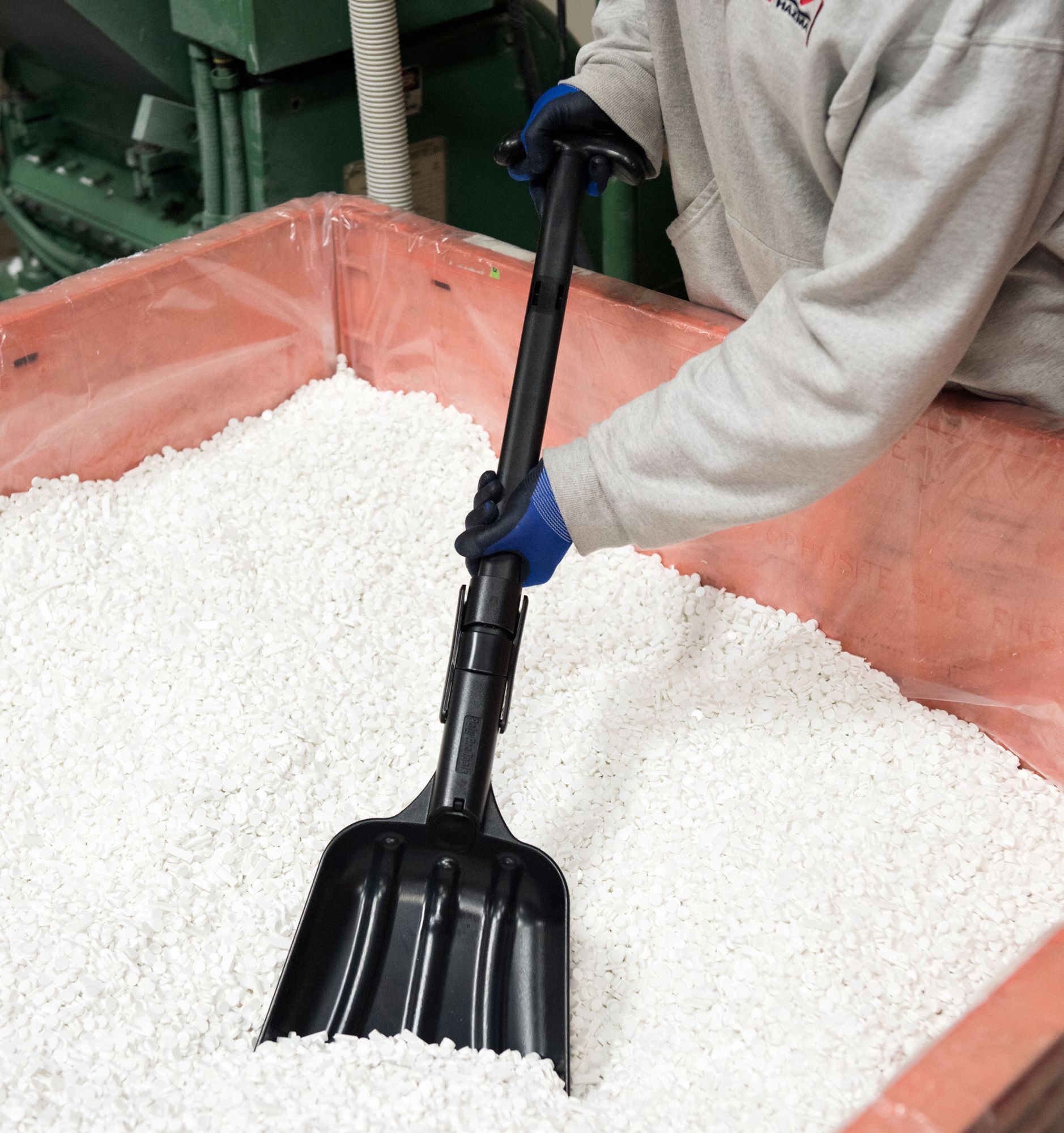 REMCO Industrial Shovel, 10 In. W, Orange 3UE456880EB Grainger