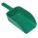 SCOOP HAND PLASTIC 15X6-1/2IN GREEN