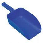 SCOOP HAND PLASTIC 15X6-1/2IN BLUE