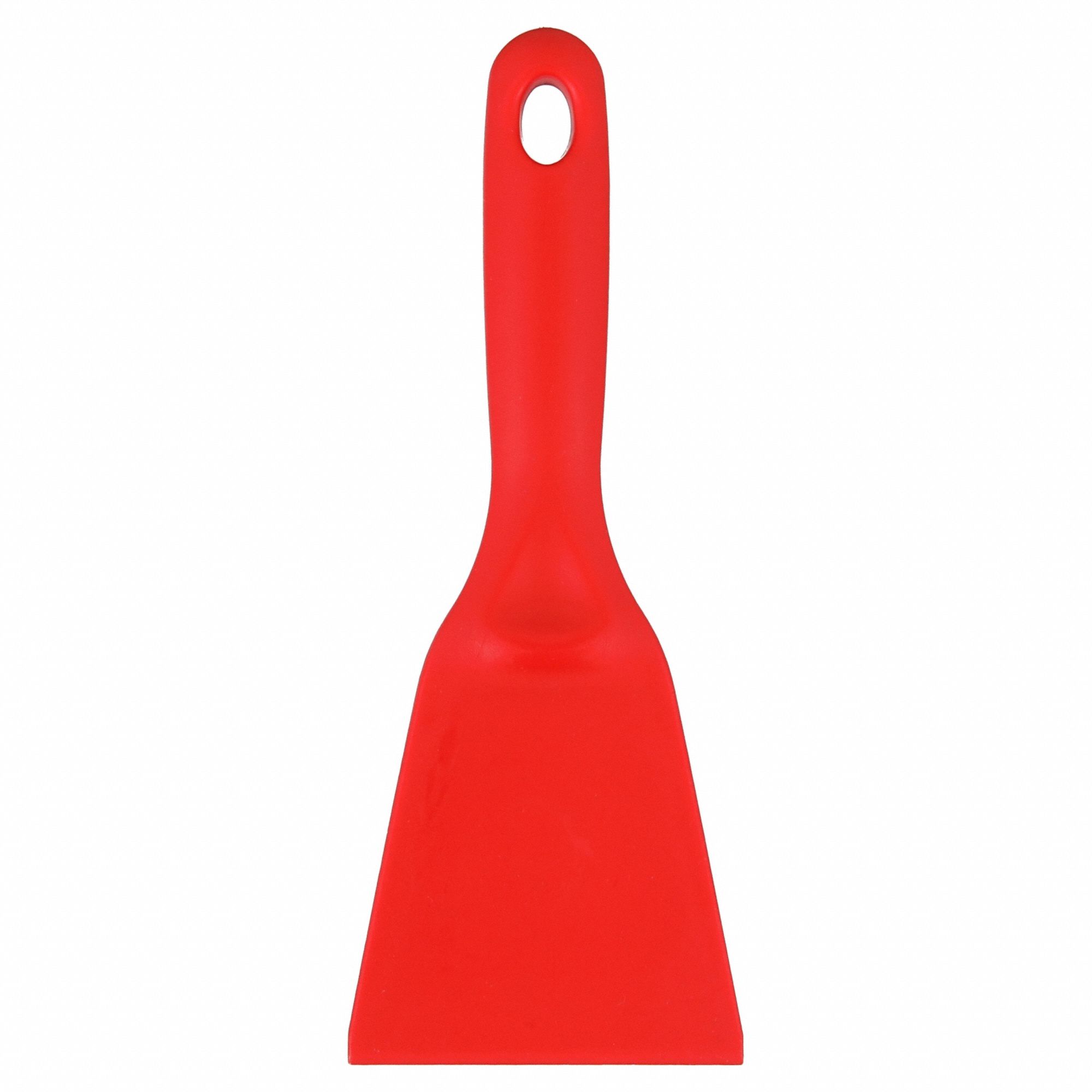 POLYPROPYLENE HAND SCRAPER 8IN RED