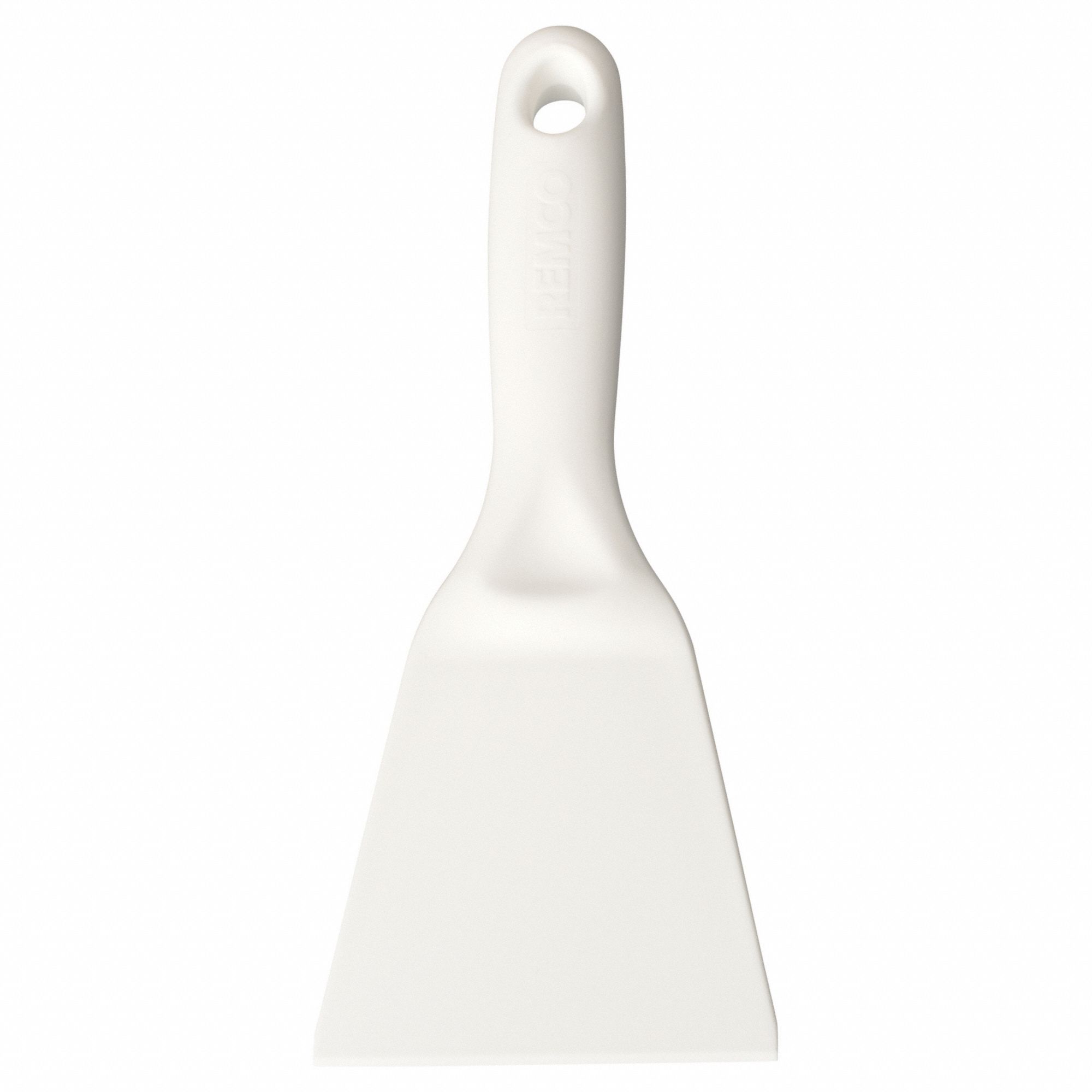 Hand Scraper: Polypropylene, 3/4 in Blade Lg, 3/4 in Overall Lg, Polypropylene, FDA Compliant