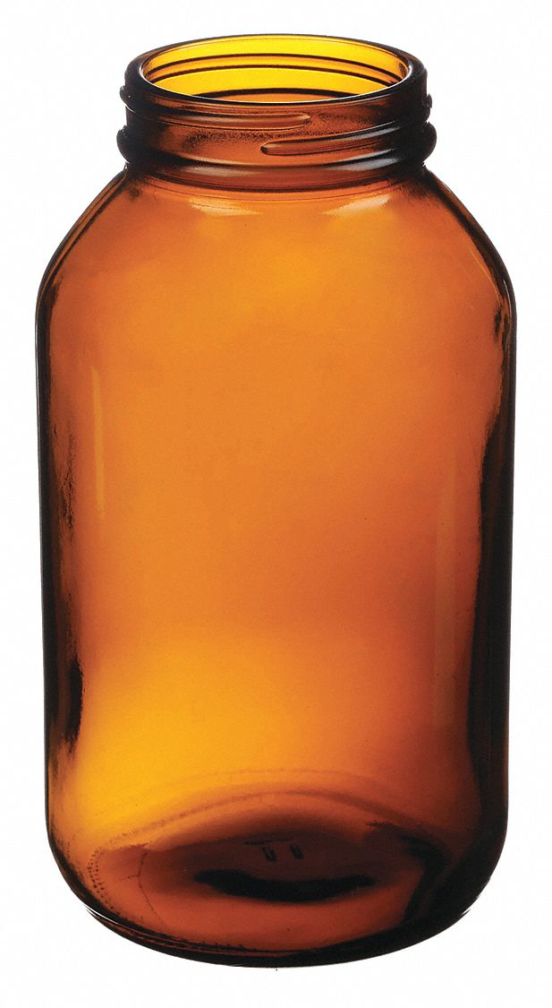 Bottle, 146 mm H, Amber, 81 mm Dia, PK12